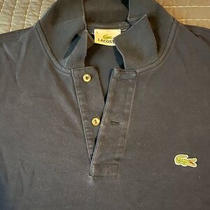 Lacoste Navy Polo Shirt Sz 5